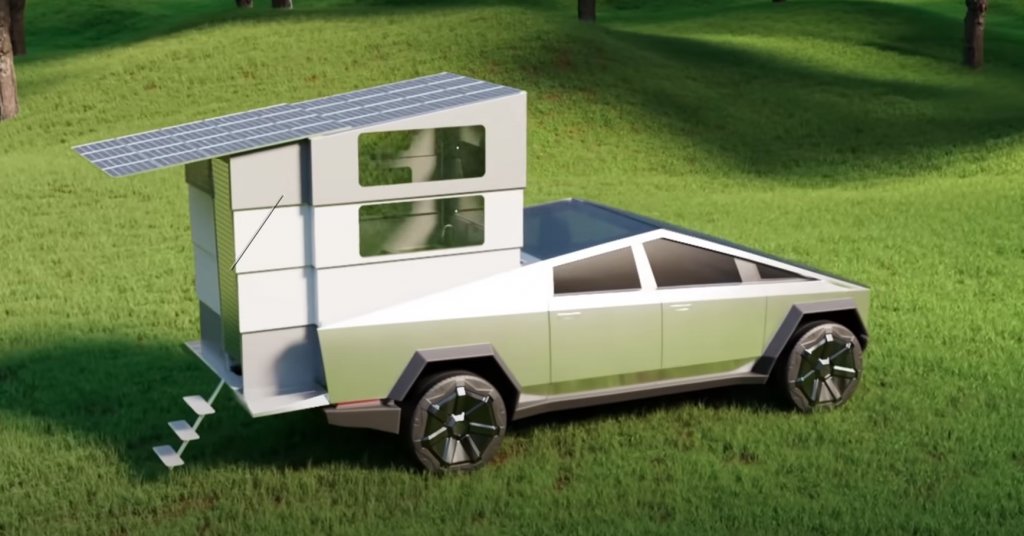 Tesla Cybertruck w wersji kamperowej